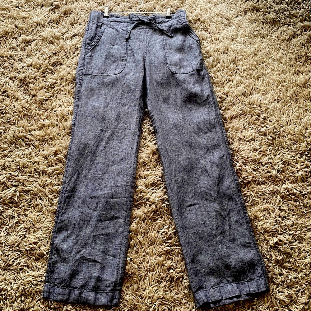Athleta Cabo linen pants